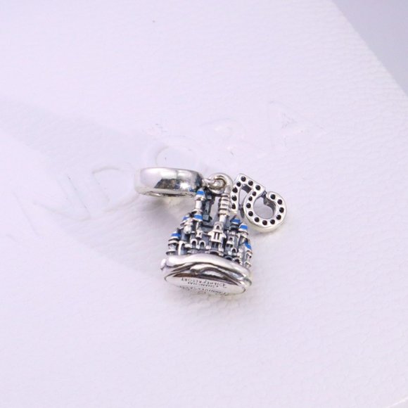 Pandora Summer Collection Disney Parks Dangle Charm Disney 5th Year Anniversary - Picture 5 of 6